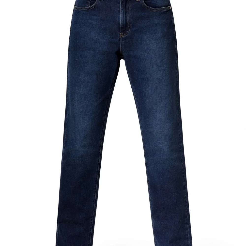 GAP | NWOT Bangladesh Men's Dark Blue Slim Straight-Leg Jeans (size 34x32)